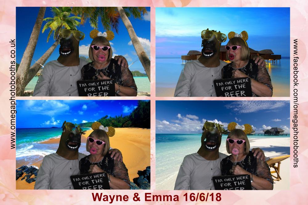 Emma & Wayne's Wedding | View more photos from the event at gallery.omegaphotobooths.co.uk/u/Omega-Photobooths/Emma-Waynes-Wedding